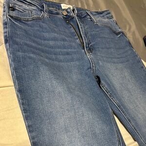 KanCan Blue Boot Cut Jeans with Classic Fading